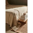 ferm LIVING Offset sengeteppe 264 x 272 cm Off-Hvit