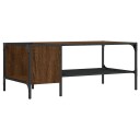  Salongbord med stativ brun eik 100x51x40 cm konstruert tre 8721012195189