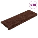  Trappematter 30 stk 65x21x4 cm brun 8721288459473