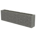vidaXL Gabion høybed galvanisert stål 360x50x100 cm
