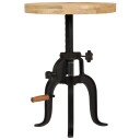 vidaXL Sidebord 45x (45-62) cm heltre mango og støpejern