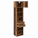  Høyskap Veggmontert Gamle tre 50 x 42,5 x 225 cm Konstruert tre