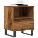  Nattbord gammelt tre 40x35x50 cm konstruert tre 8721158557148