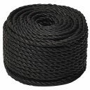  Arbeidstau svart 10 mm 50 m polypropylen