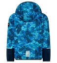 LEGO® Ninjago Softshell Jakke   LWStorm 203   Dark Navy m. Ninja   LEGO® Wear   5 år (110)   Softshell   Blå
