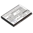 Sonim XP3800 batteri (1400 mAh 3.7 V, Sort)