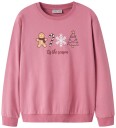 Name It Nkfvrasab Ls Nreg Sweat Bru   WILD ROSE   122 128