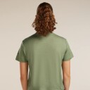 Icebreaker W Mer 150 Tech Lite Ss Crop T Seed Stor Khaki green L