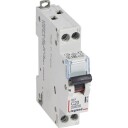 Legrand Automatsikring DX3 C 20A 1P+N, 1M, 6/10kA