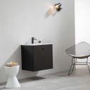 Bathlife Fröjd Servantskap 62x60x47 cm med servant Sort Matt