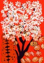 Blossoms on Fire Plakat Plakat / 40x50cm