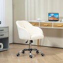 Ergonomisk kontorstol Teddy Fleece Justerbar Høyde