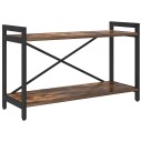  Bokhylle Røkt eik 80 x 30 x 48,5 cm Konstruert tre
