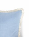 Lexington Home Linen/Cotton Fringe Pillow Cover - Blue - 50X50