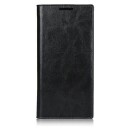 Samsung Galaxy Note20 Ultra Lommebok-deksel i Lær med Stativ Svart