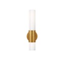 Penz Cylindrical vägglampa antik mässing