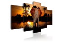 Tavle Lake Of The Setting Sun 200X100 Artgeist sp. z o. o.