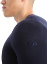 Icebreaker 200 Oasis Ls Crewe Herre Midnight Navy L