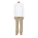 Maison Kitsune Bold Fox Head Casual Shirt   White   M