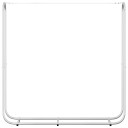 Vedstativ 150x25x150 cm Galvanisert stål