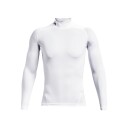 Under Armour Ua Hg Armour Comp Mock Ls - White - L