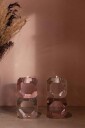 Specktrum Sky Candle Holder   Pink   STACKED