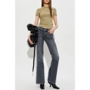 Diesel Dame Jeans Grå W25 L32,
