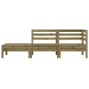  Hagesofa 3-seters impregnert furu 838046