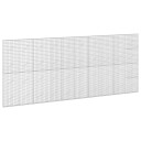 vidaXL Gabion med 5 mm Tråd og 5x5 cm Maske 500x10x200 cm