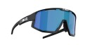 Bliz Fusion Matt Black / Smoke With Blå Multi