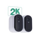 Arlo 2K XL Utendørs Sikkerhetskamera 2-pakning med Wi-Fi