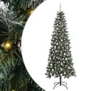 Kunstig juletre grønn 86 x 86 x 210 cm PVC og plast og stål
