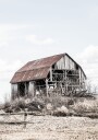 Old Wooden Farm House Plakat Plakat / 40x50cm