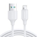 Joyroom 2,4A USB-A til Lightning Kabel 1m - Hvit