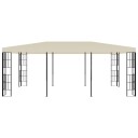 vidaXL Paviljong 3x6 m kremhvit