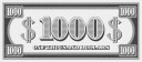 Pocket Money Paper Money 300 pcs 570306