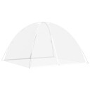  Mongolsk myggnett med dører 220 netting hvit 200x200x130 cm