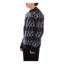 Barbour Barbour Grangetown Fair Isle Crew Neck Sweater - Black - L