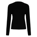Maison Kitsuné Dame Strikkevarer Svart S,