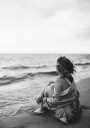 Woman At The Beach Plakat Plakat / 30x40cm