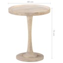 vidaXL Sidebord Ø60x75 cm heltre mango