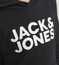 Jack & Jones Hettegenser   Noos   JjeCorp   Black/Jr/Large Trykk   Jack & Jones   8 år 128   Hettegenser   Svart