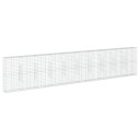  Gabionkurv med deksel 1000x50x200 cm galvanisert jern