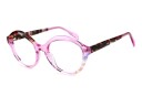 Briller Pawpaw fra eo Selection Rosa Acetate Rund Medium