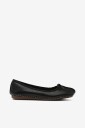 Clarks Ballerinasko Freckle Ice D Svart