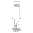 Eglo DONINNI 1 OUTDOOR STAND H800 6.2W 550LM IP65 ANTHRACITE