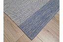 Alva Bomullsteppe 75x220 cm Oval - Blå