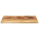  Bordplate 90x60x2,5 cm rektangulær grovt heltre mango 371332