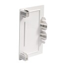 Schneider Electric 5590232 Endestykke 20 x 72 mm hvit Installasjonsmaterial