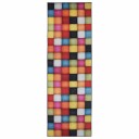 vidaXL Teppe Runner LESAKA fargerik 50 x 200 cm Diamant fløyel
